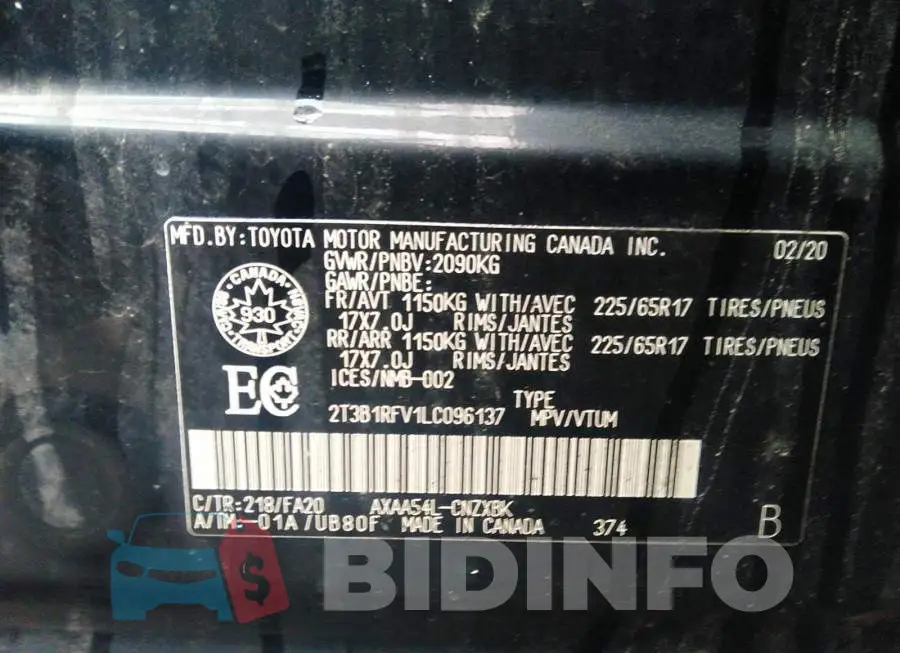2T3B1RFV1LC096137 Photo# 9