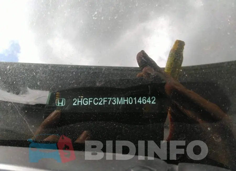 2HGFC2F73MH014642 Photo# 9