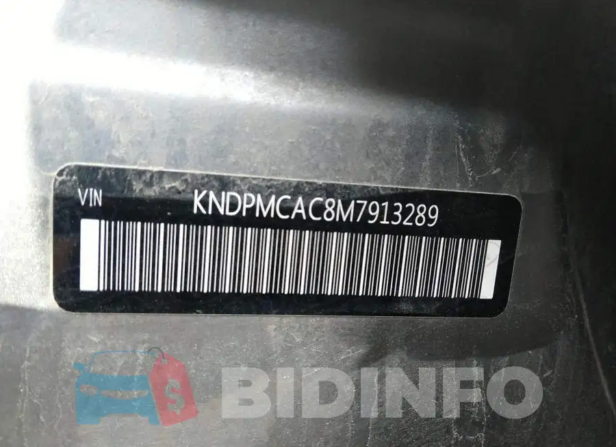 KNDPMCAC8M7913289 Photo# 9 KNDPMCAC8M7913289 Photo# 9
