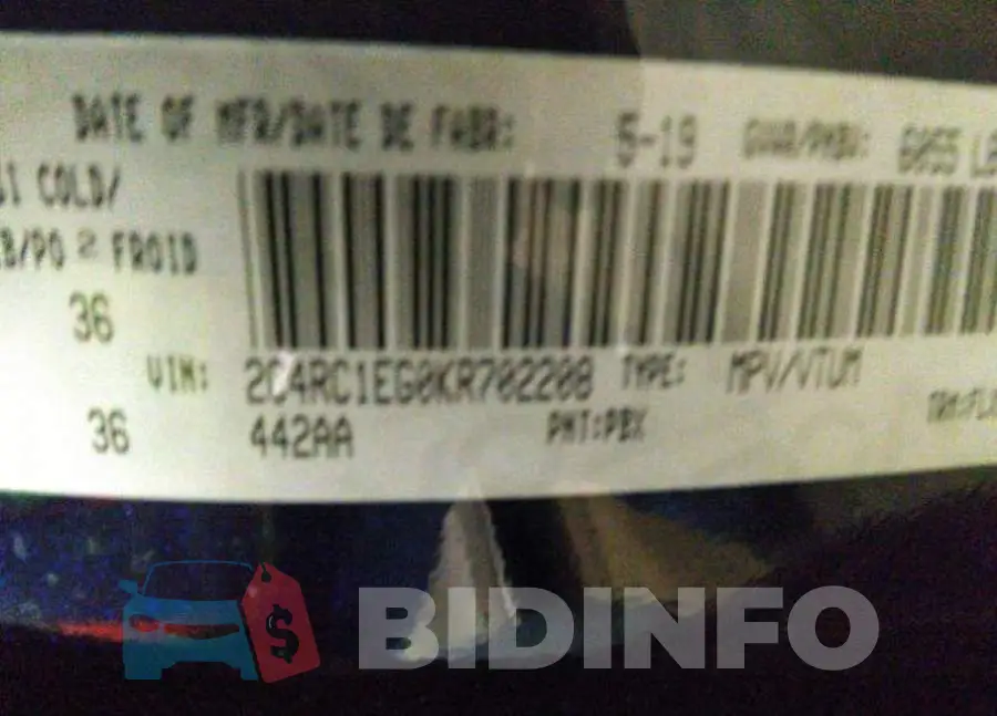 2C4RC1EG0KR702208 Photo# 10