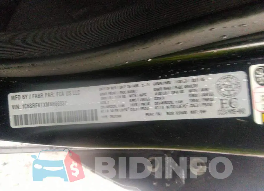 1C6SRFKTXMN666937 Photo# 9