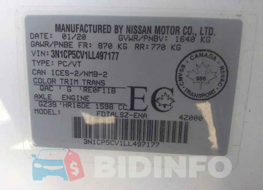 3N1CP5CV1LL497177 Photo# 9