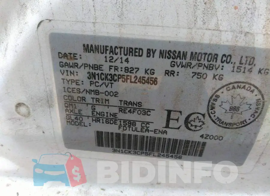 3N1CK3CP5FL245456 Photo# 9