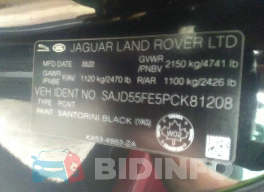 SAJD55FE5PCK81208 Photo# 10