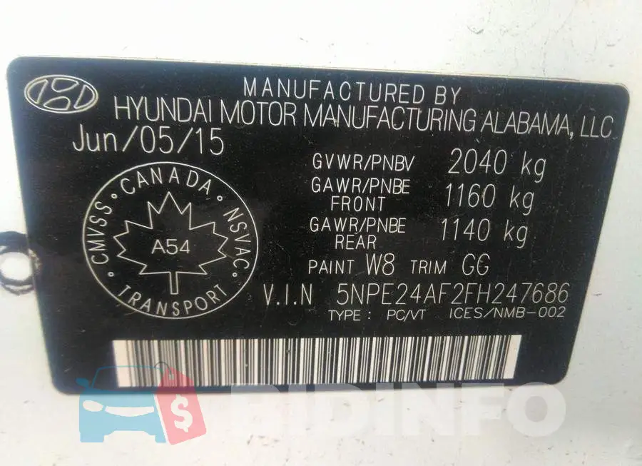 5NPE24AF2FH247686 Photo# 9
