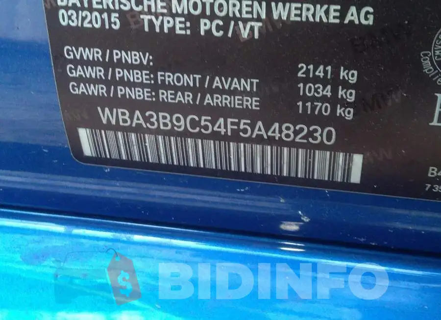WBA3B9C54F5A48230 Photo# 9