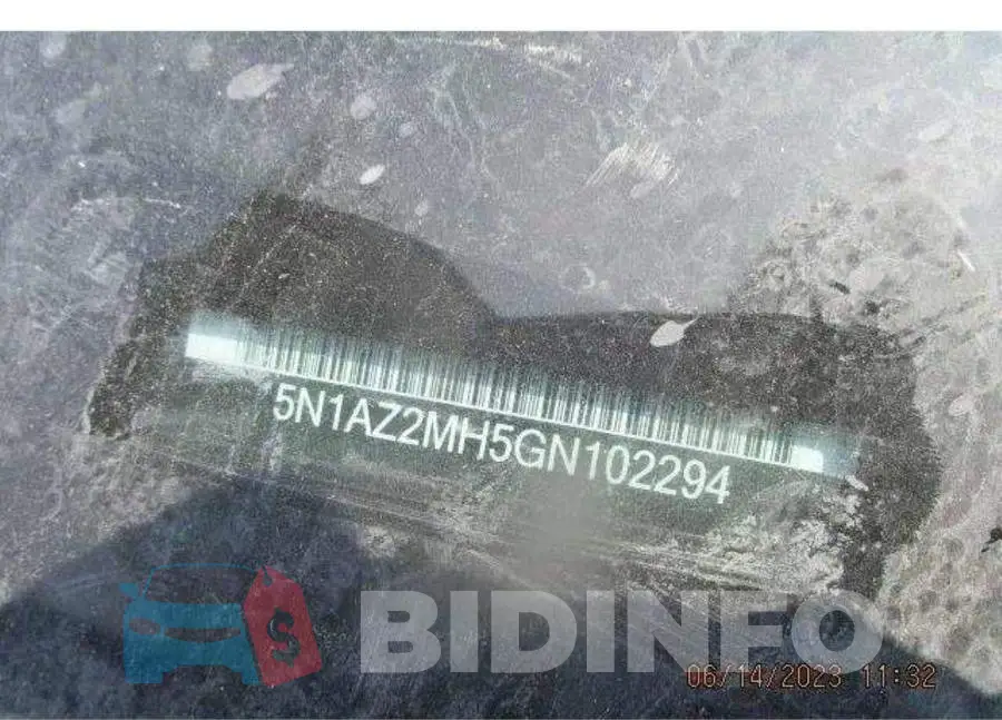 5N1AZ2MH5GN102294 Photo# 11