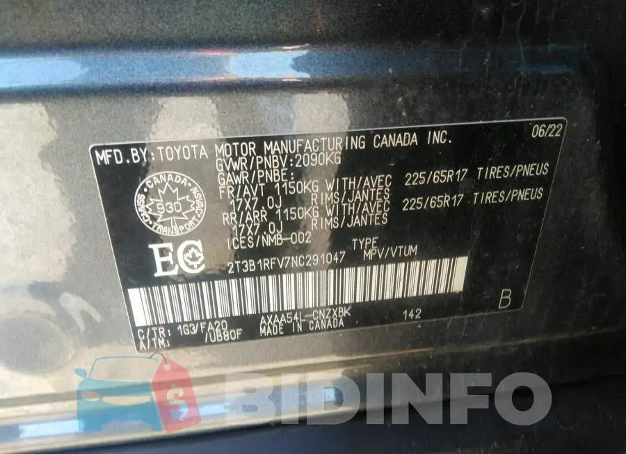 2T3B1RFV7NC291047 Photo# 9