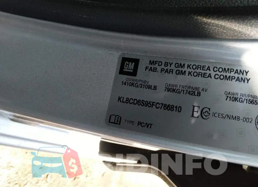 KL8CD6S95FC766810 Photo# 9