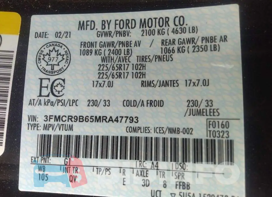 3FMCR9B65MRA47793 Photo# 9