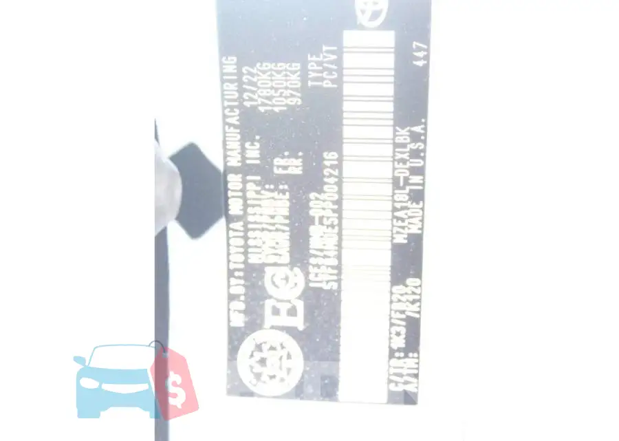 5YFB4MDE5PP004216 Photo# 10