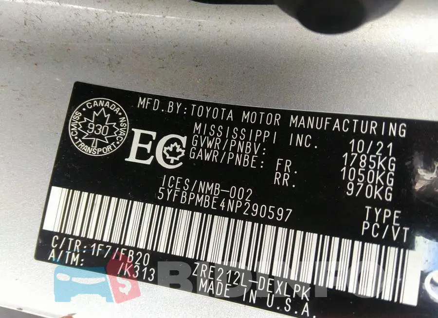 5YFBPMBE4NP290597 Photo# 9