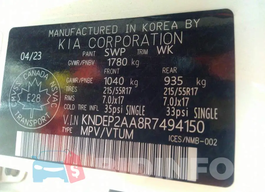 KNDEP2AA8R7494150 Photo# 9