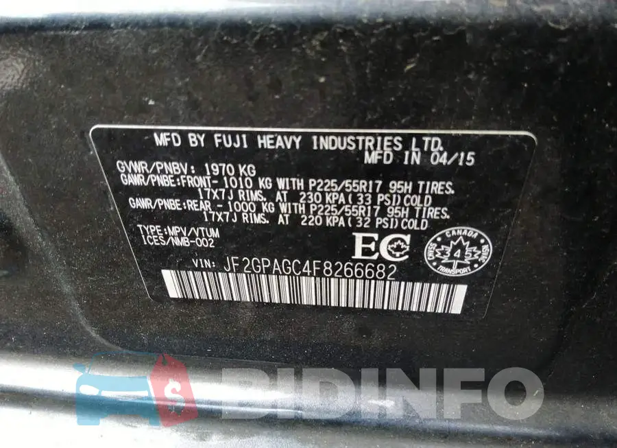 JF2GPAGC4F8266682 Photo# 9