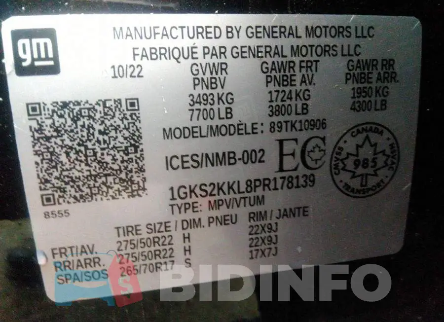 1GKS2KKL8PR178139 Photo# 9