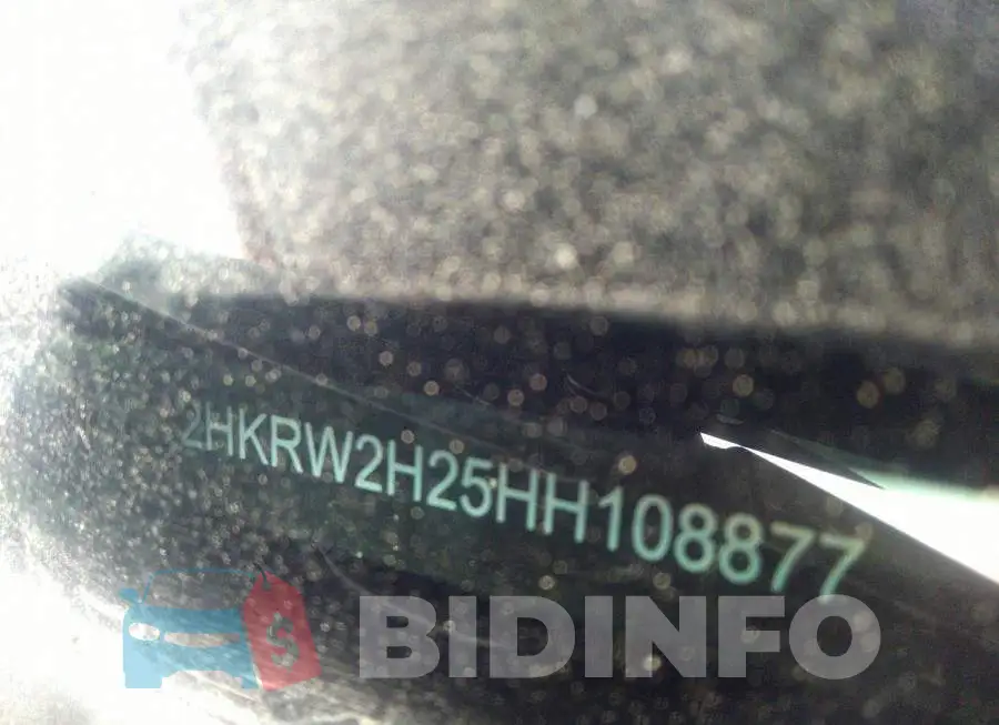 2HKRW2H25HH108877 Photo# 9