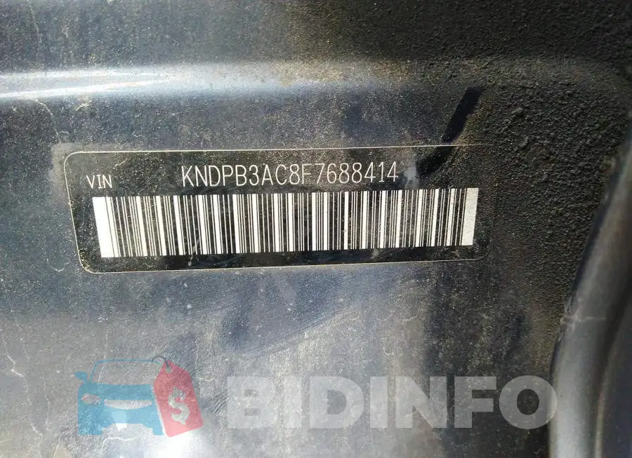 KNDPB3AC8F7688414 Photo# 9