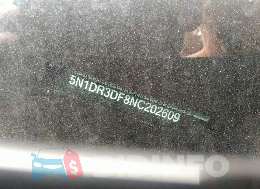 5N1DR3DF8NC202609 Photo# 9