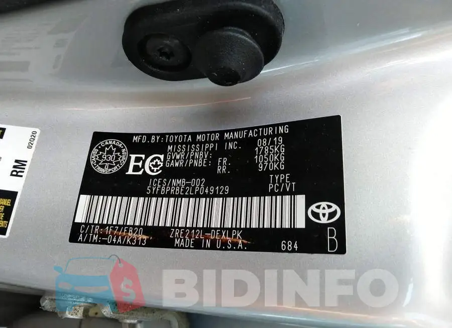 5YFBPRBE2LP049129 Photo# 9