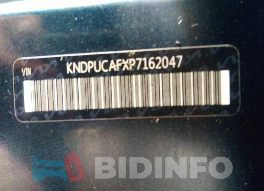 KNDPUCAFXP7162047 Photo# 9
