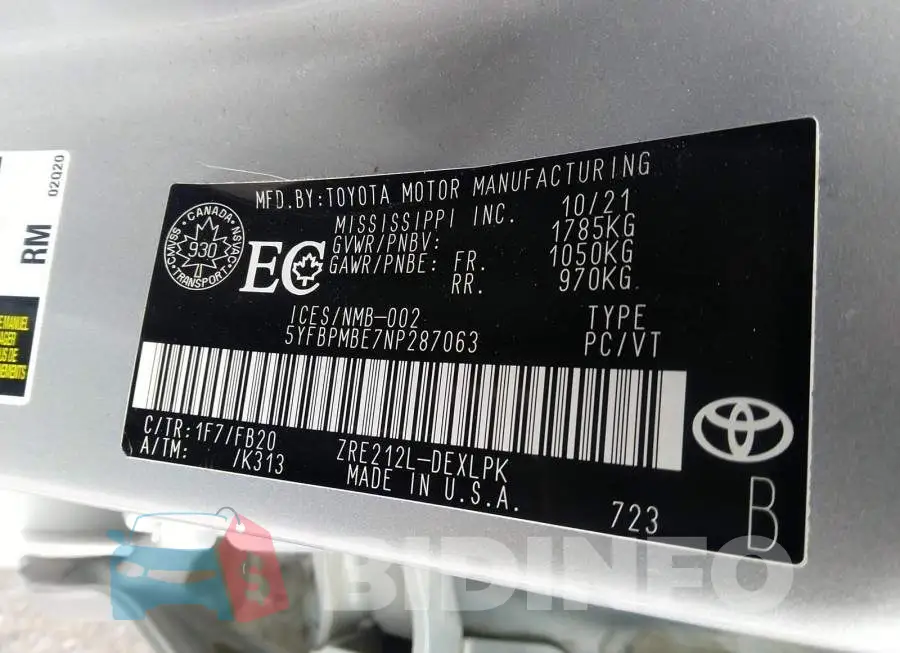 5YFBPMBE7NP287063 Photo# 9