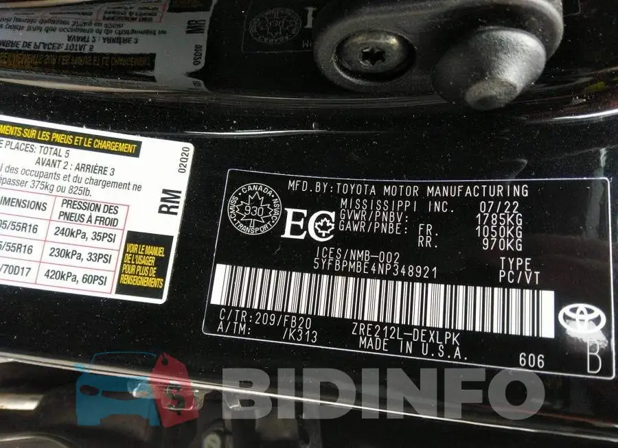 5YFBPMBE4NP348921 Photo# 9