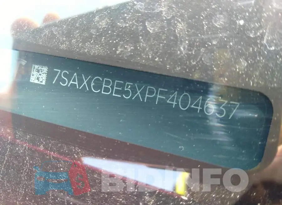 7SAXCBE5XPF404637 Photo# 9
