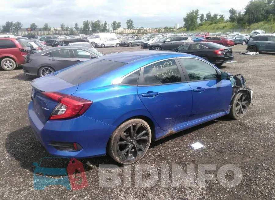 2HGFC2F86KH032722 Photo# 4