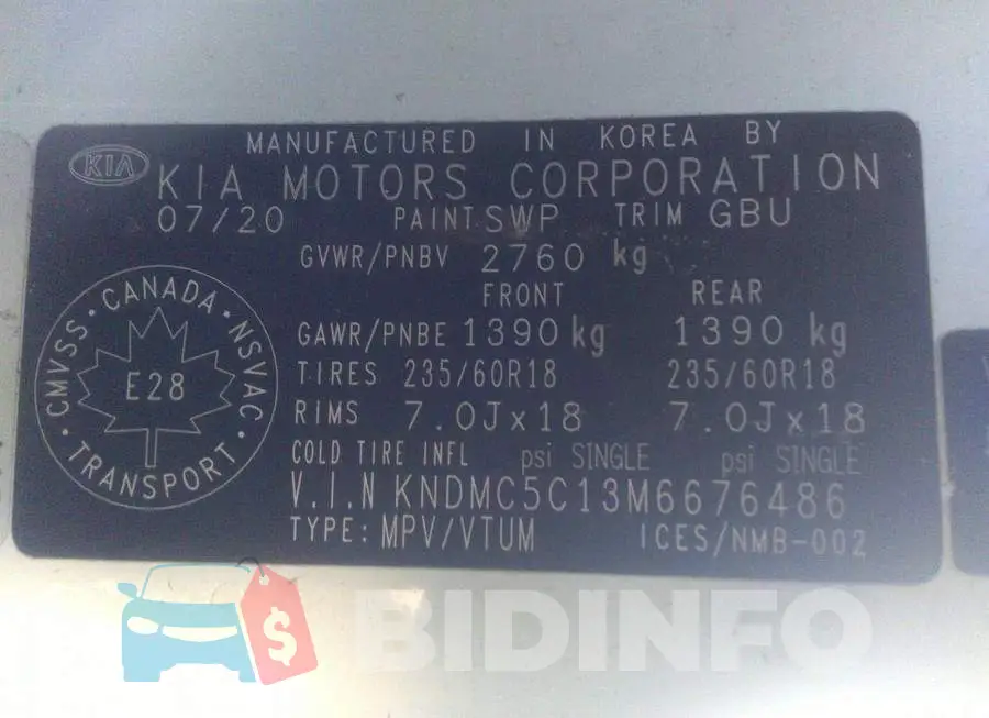 KNDMC5C13M6676486 Photo# 9