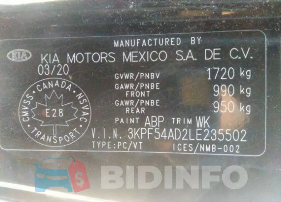 3KPF54AD2LE235502 Photo# 10