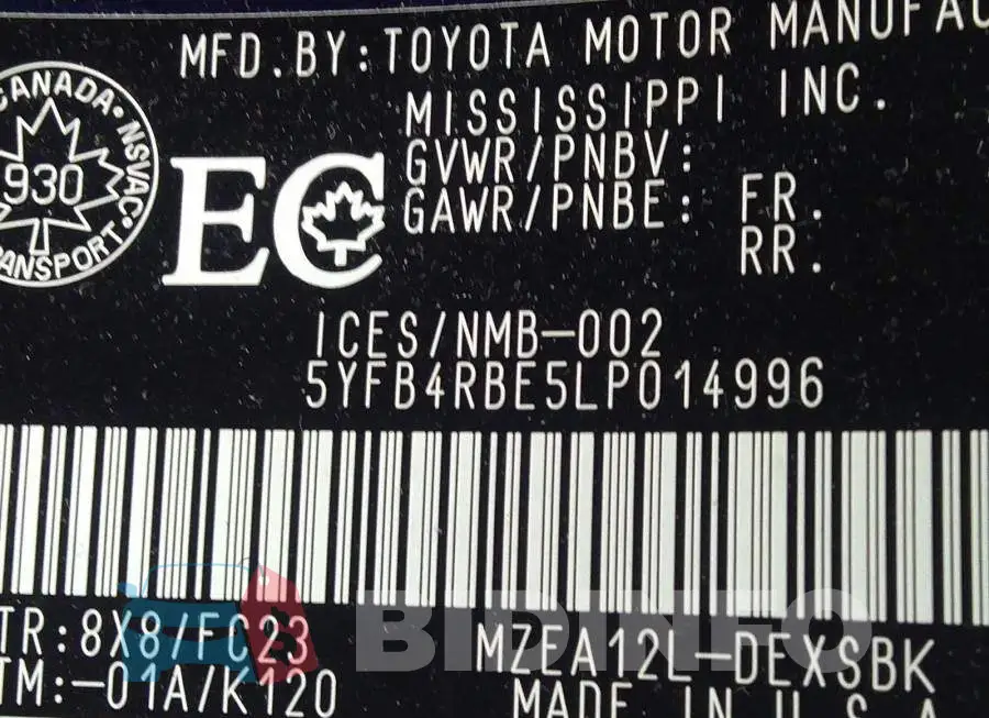 5YFB4RBE5LP014996 Photo# 9