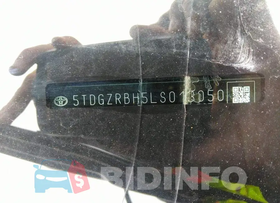 5TDGZRBH5LS013050 Photo# 9