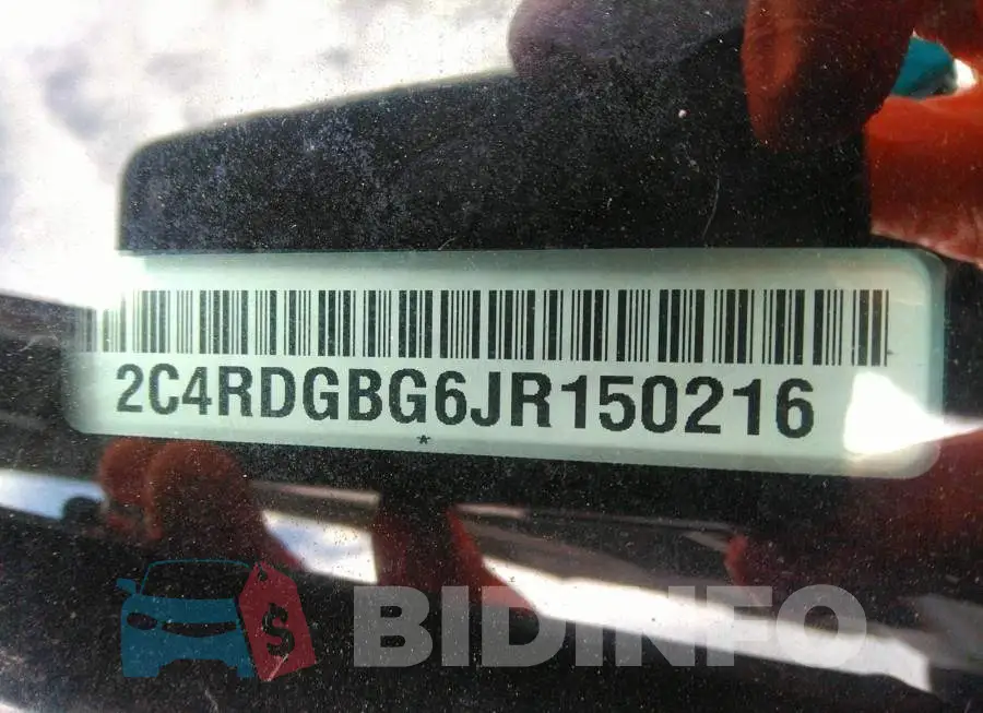 2C4RDGBG6JR150216 Photo# 9