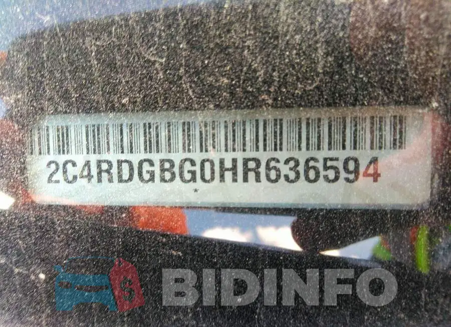 2C4RDGBG0HR636594 Photo# 9