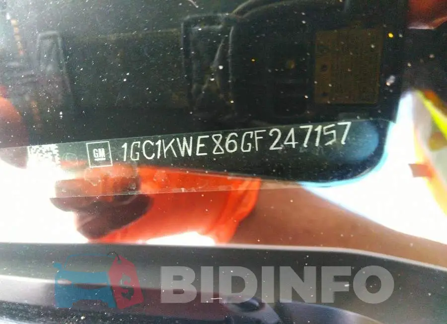 1GC1KWE86GF247157 Photo# 9