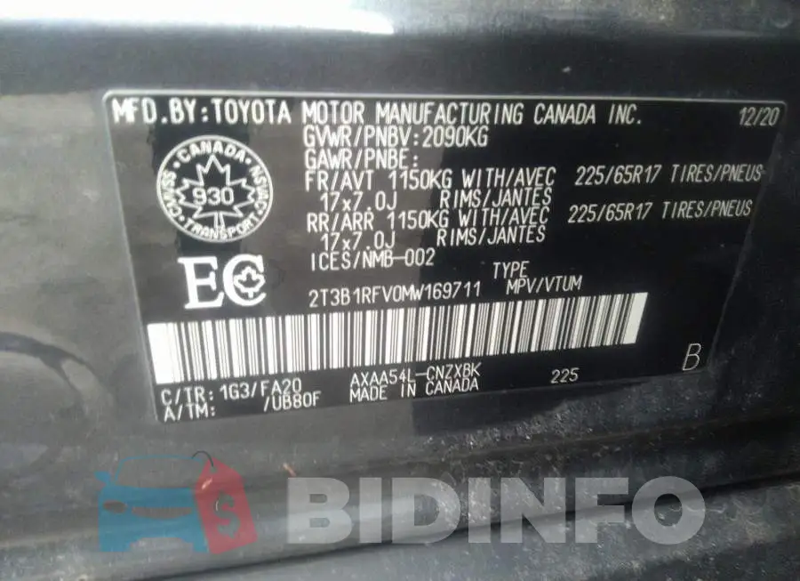2T3B1RFV0MW169711 Photo# 9