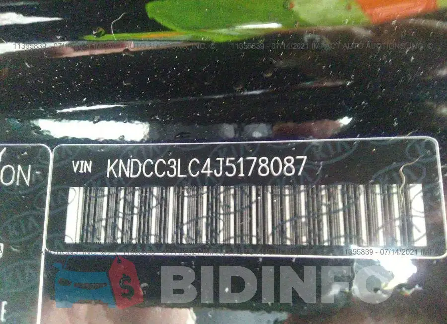 KNDCC3LC4J5178087 Photo# 9