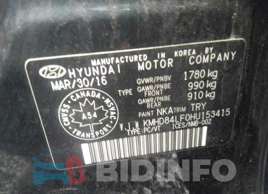 KMHD84LF0HU153415 Photo# 9