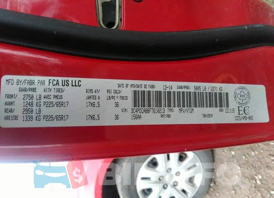 3C4PDCAB8FT610213 Photo# 9