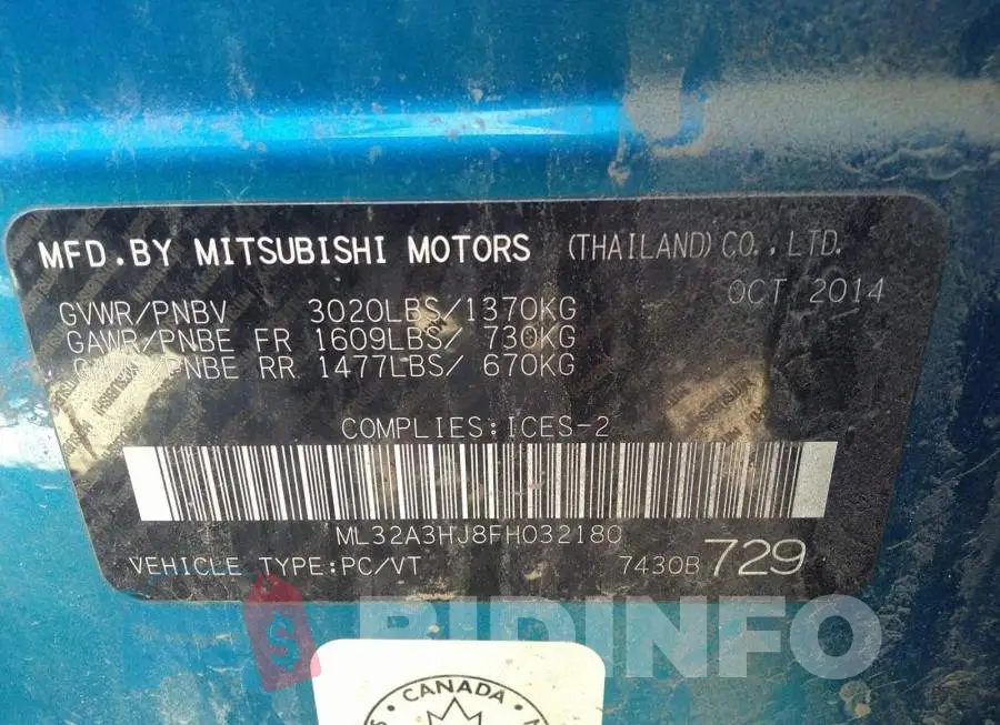 ML32A3HJ8FH032180 Photo# 9