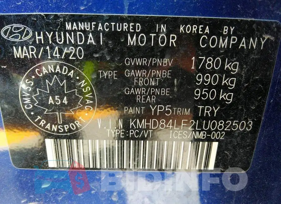KMHD84LF2LU082503 Photo# 9