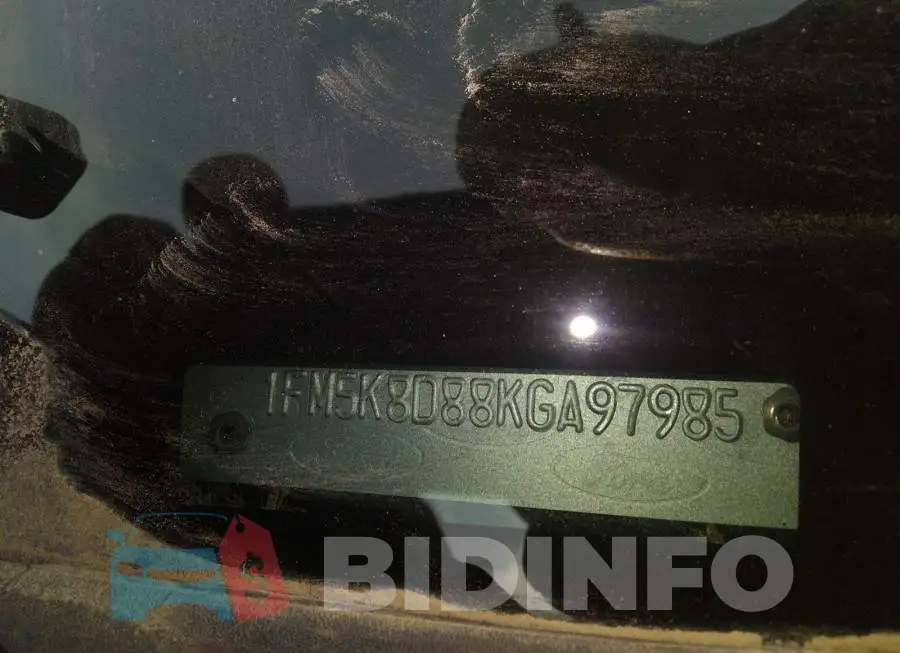 1FM5K8D88KGA97985 Photo# 9