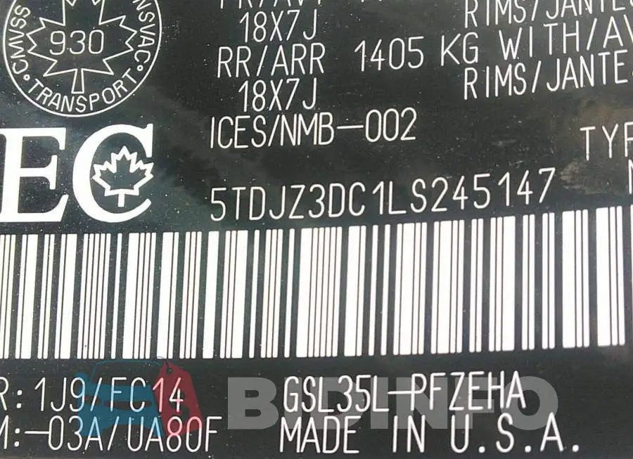 5TDJZ3DC1LS245147 Photo# 9