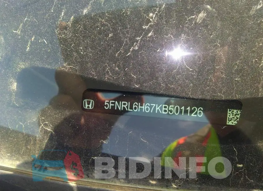5FNRL6H67KB501126 Photo# 9