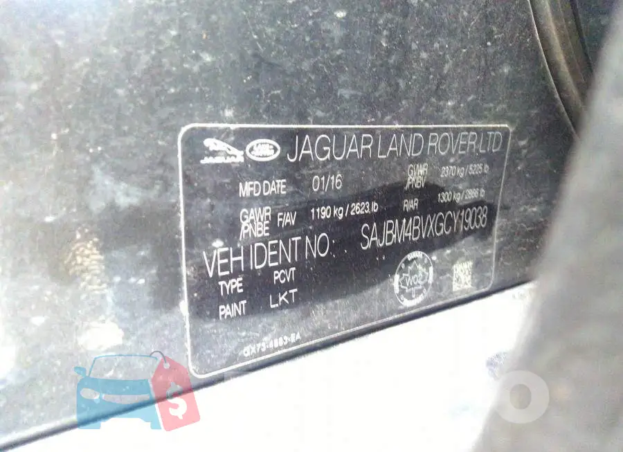 SAJBM4BVXGCY19038 Photo# 9