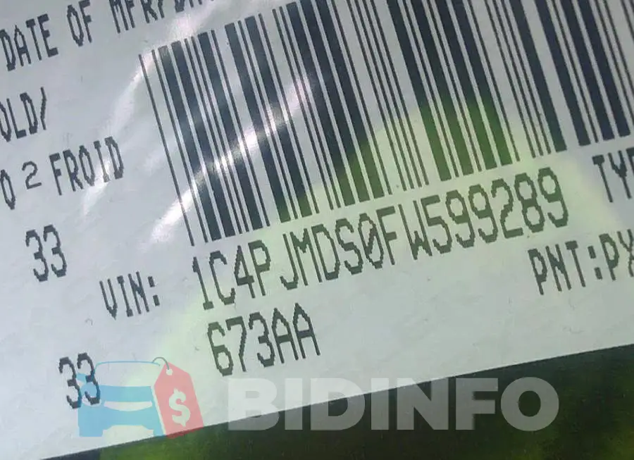 1C4PJMDS0FW599289 Photo# 9