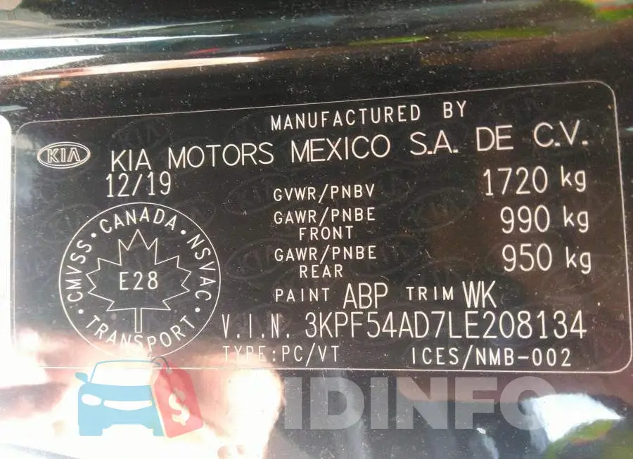 3KPF54AD7LE208134 Photo# 9