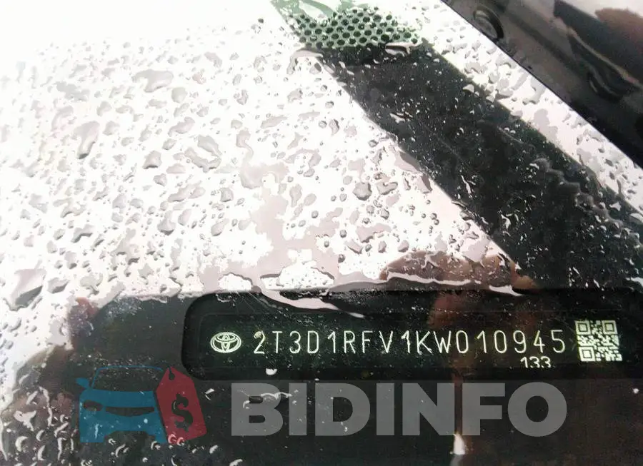 2T3D1RFV1KW010945 Photo# 9