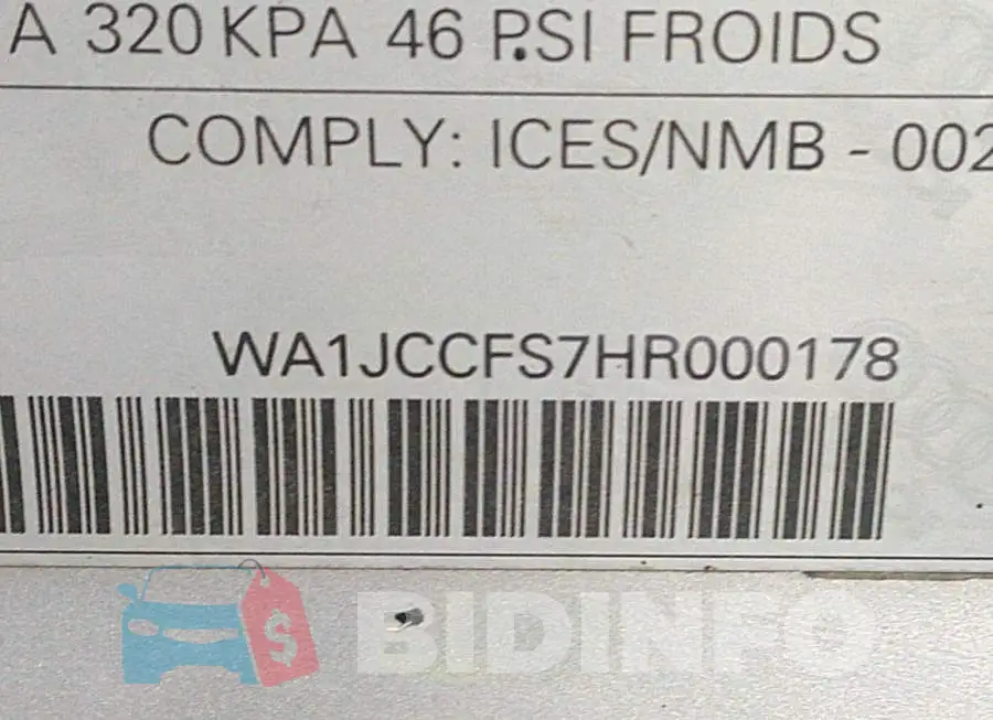 WA1JCCFS7HR000178 Photo# 9