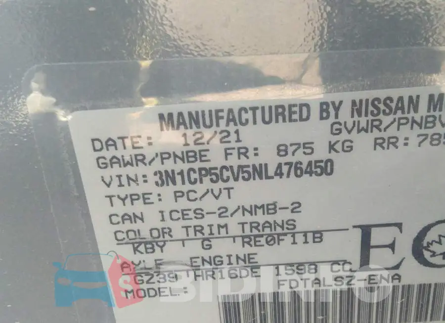 3N1CP5CV5NL476450 Photo# 9